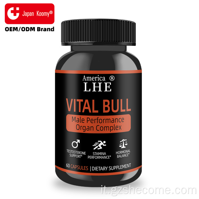 Supplemento personalizzato per organo di manzo Shecome Vital Bull